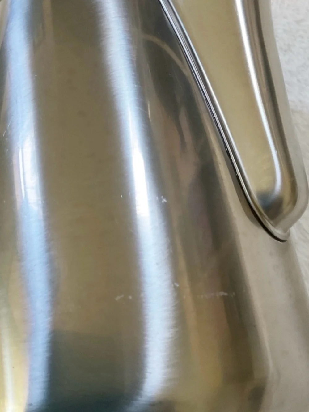 Vintage Alessi Italy 18/10 Stainless Steel Coffee Server Pot Modernist MCM